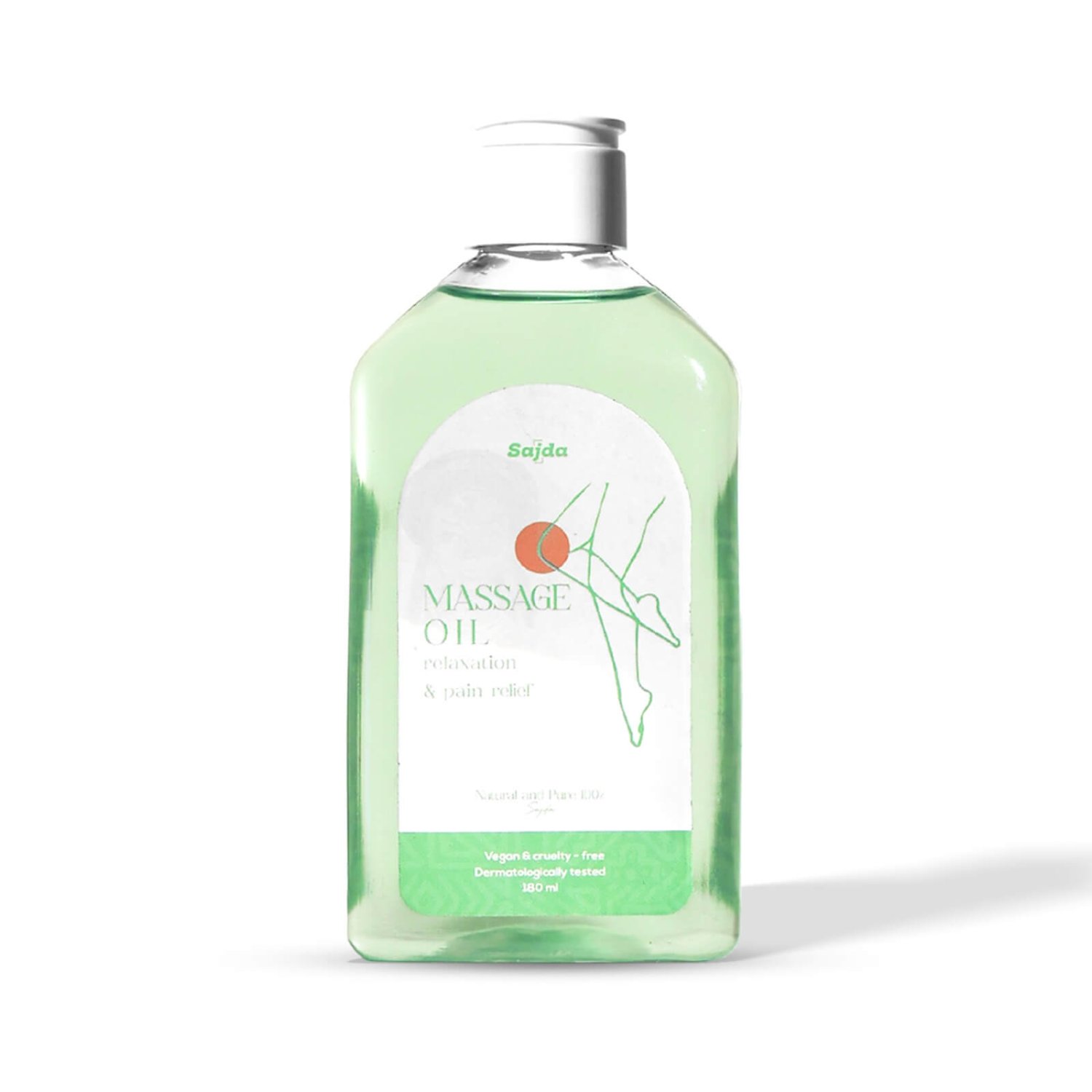 زيت مساج لتخفيف الألم  بزيت الكافور